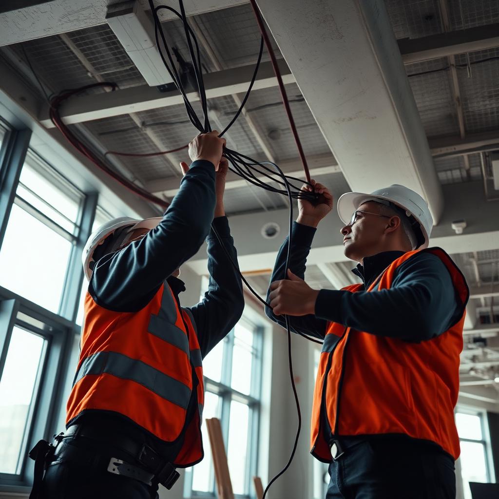 Commercial Construction electrical project